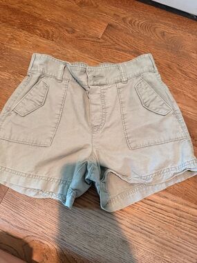 abercrombie kids Light Khaki Utility Shorts
